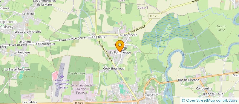 localisation de l'entreprise MBE  CUISERY