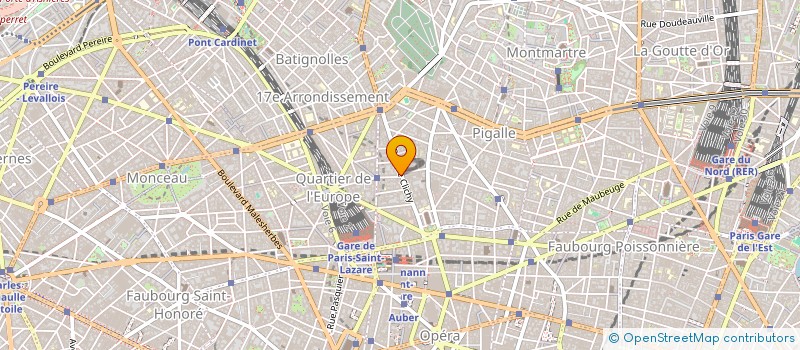 localisation de l'entreprise MBE FRENCH PUB  PARIS