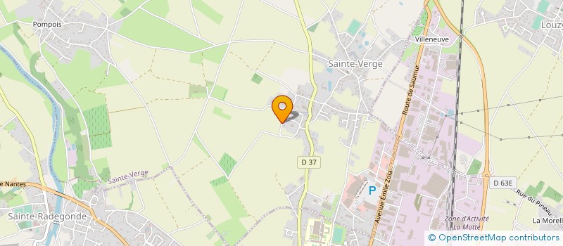 localisation de l'entreprise MBE - METIERS DE BOUCHE EQUIPEMENTS à THOUARS