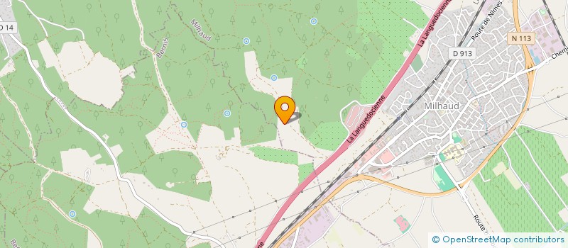 localisation de l'entreprise MBE RENOVATION  MILHAUD