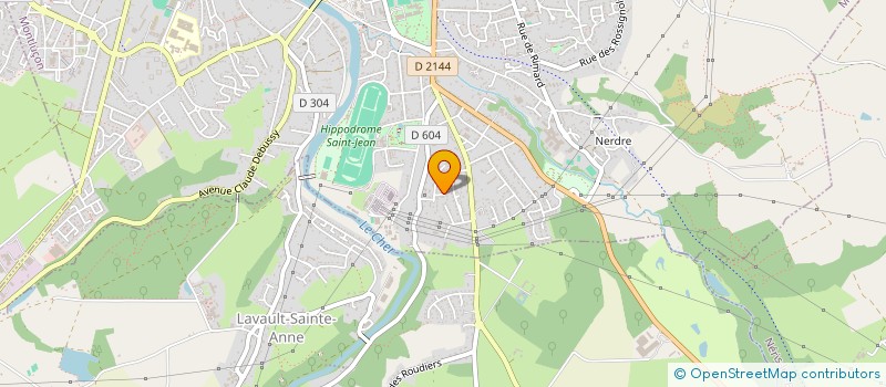 localisation de l'entreprise MBEC à MONTLUCON
