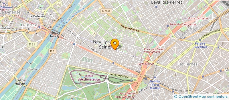 localisation de l'entreprise MBEDWORKS à NEUILLY-SUR-SEINE