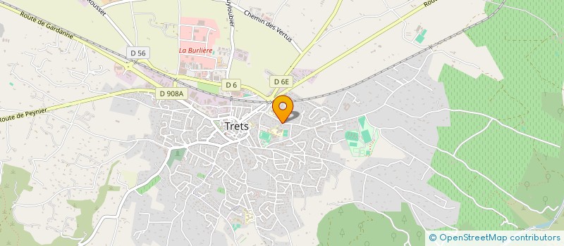 localisation de l'entreprise MBEP à TRETS