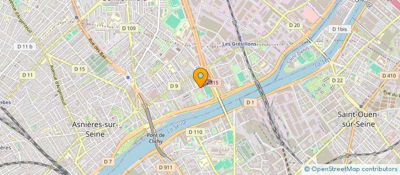 localisation de l'entreprise MBERRY  ASNIERES-SUR-SEINE