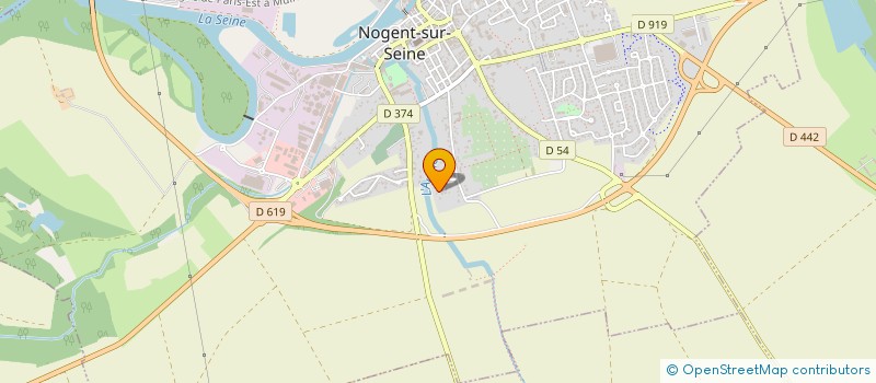 localisation de l'entreprise MBEUTEUSES FAMILY  NOGENT-SUR-SEINE