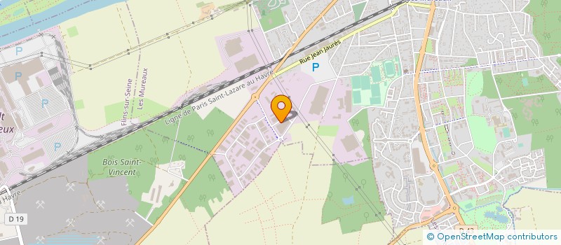 localisation de l'entreprise MBF  MUREAUX (LES)