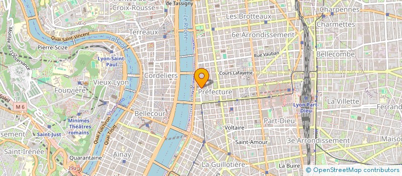 localisation de l'entreprise MBF  LYON