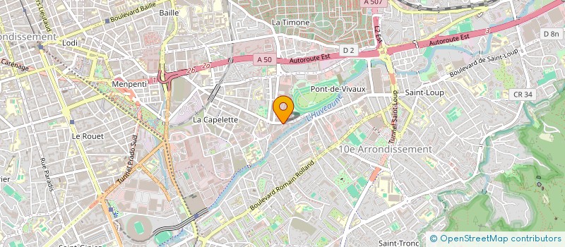 localisation de l'entreprise MBF DISTRIBUTION à MARSEILLE