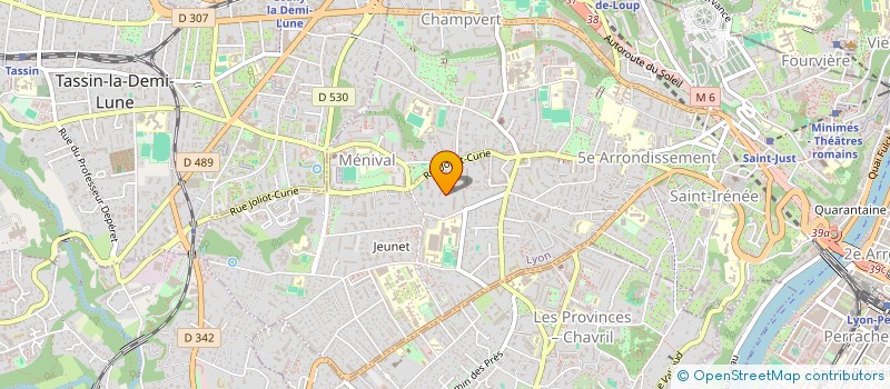 localisation de l'entreprise MBF DISTRIBUTION  LYON