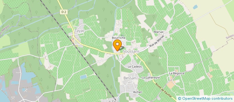 localisation de l'entreprise MBF LAVAGE  SOUSSANS