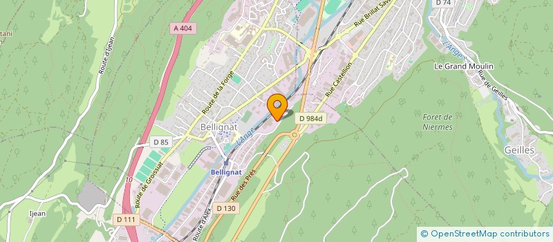 localisation de l'entreprise MBF TECHNIQUE à MARTIGNAT
