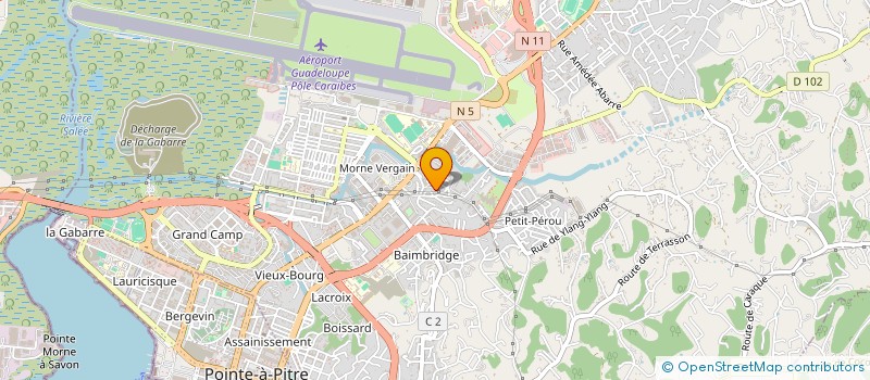 localisation de l'entreprise MBFI CORPORATION à LES ABYMES