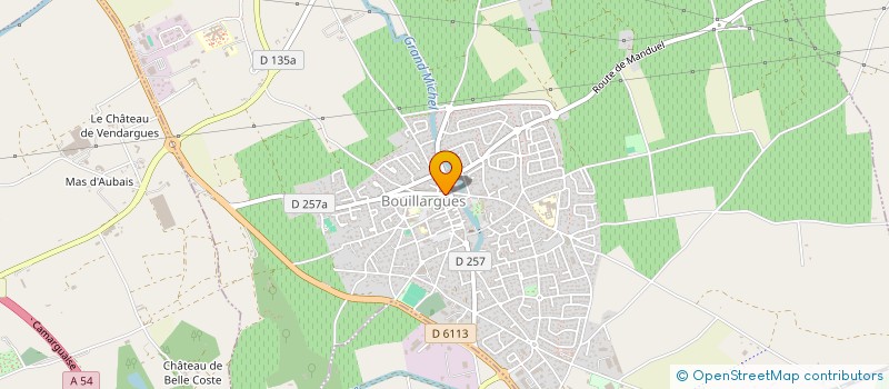 localisation de l'entreprise MBFN LAFITTE  BOUILLARGUES