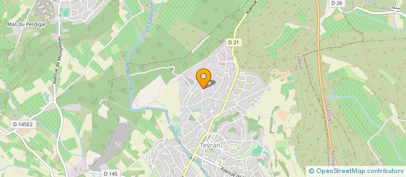 localisation de l'entreprise MBFPRO  TEYRAN