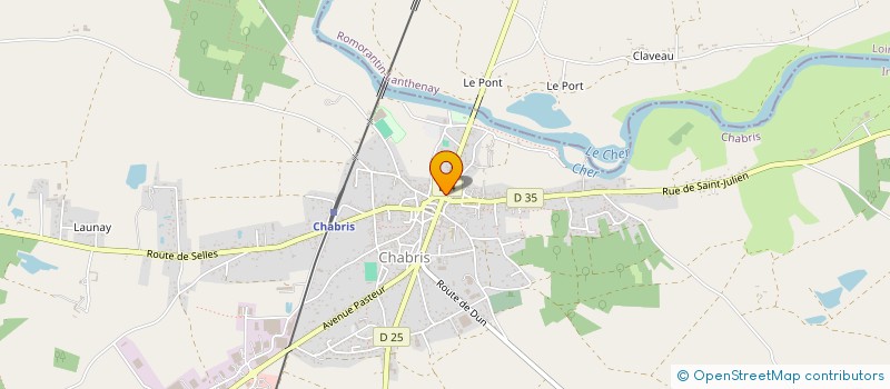 localisation de l'entreprise MBG 36 à CHABRIS