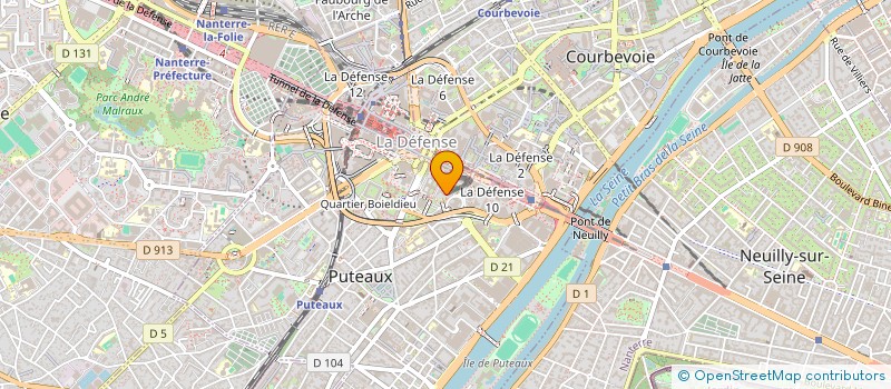 localisation de l'entreprise MBG HOLDING  PUTEAUX