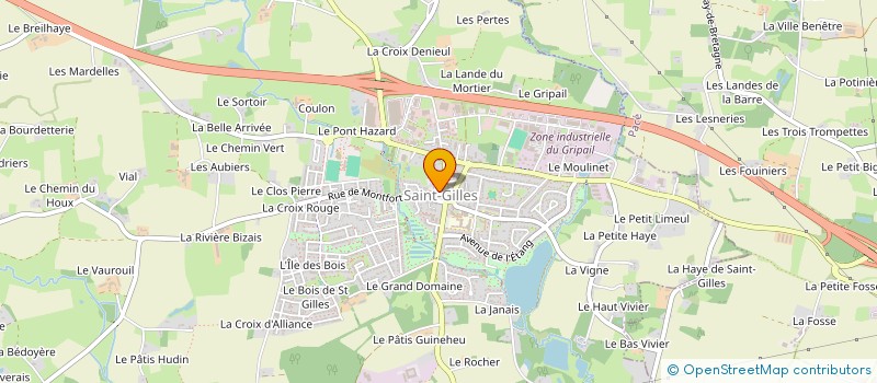localisation de l'entreprise MBG INVEST à SAINT-GILLES