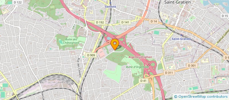 localisation de l'entreprise MBG PRESTIGE  ARGENTEUIL