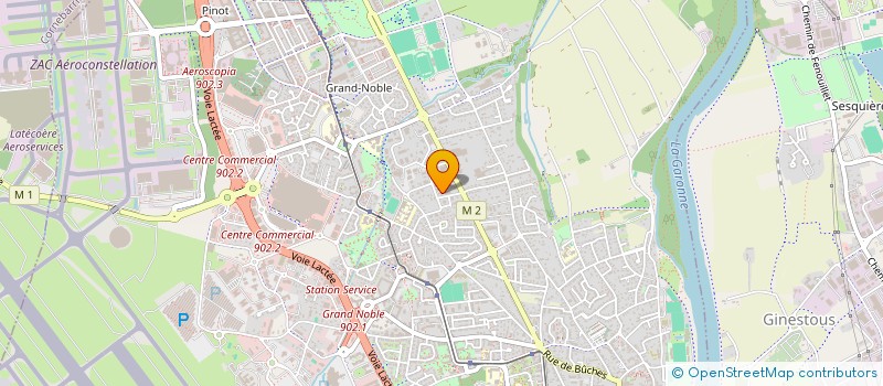 localisation de l'entreprise MBGB  BLAGNAC