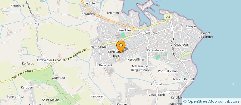 localisation de l'entreprise MBGC  LOCTUDY