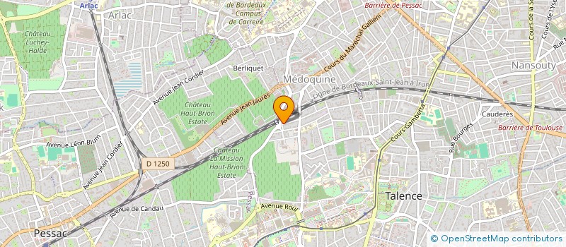 localisation de l'entreprise MBGM  TALENCE