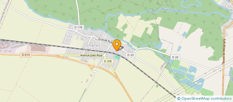 localisation de l'entreprise MBGW  CHATRES