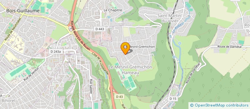 localisation de l'entreprise MBH  SAINT-MARTIN-DU-VIVIER