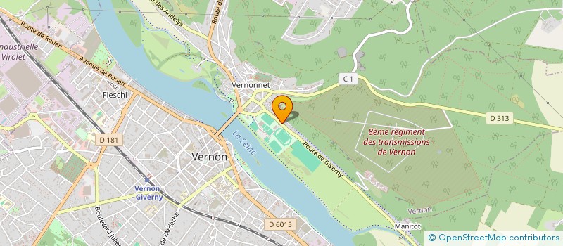 localisation de l'entreprise MBH  VERNON