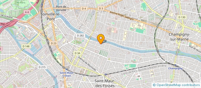 localisation de l'entreprise MBH à SAINT-MAUR-DES-FOSSES