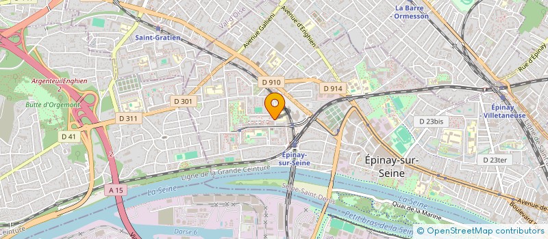 localisation de l'entreprise MBH à EPINAY-SUR-SEINE