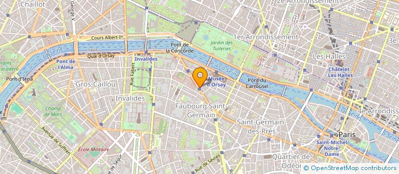 localisation de l'entreprise MBH BAIL I  PARIS