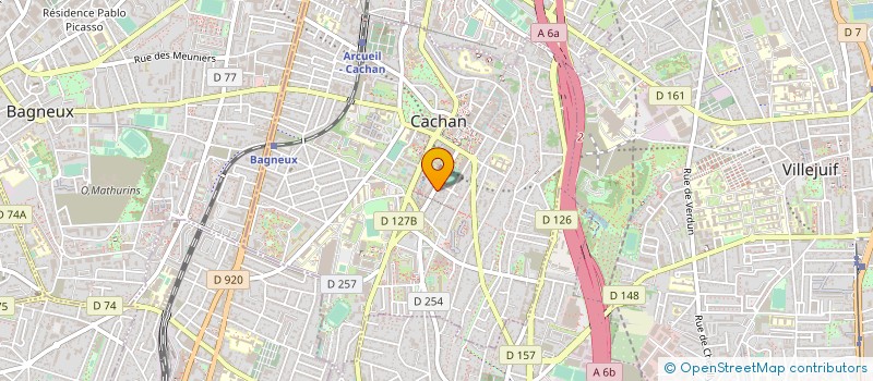 localisation de l'entreprise MBH CONSULTING à SEVRES