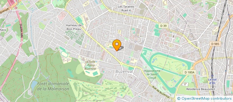 localisation de l'entreprise MBH IMMO à RUEIL-MALMAISON