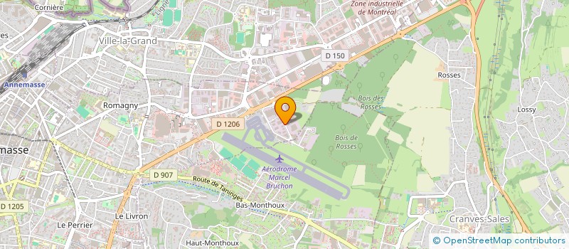 localisation de l'entreprise MBH SAMU à ANNEMASSE