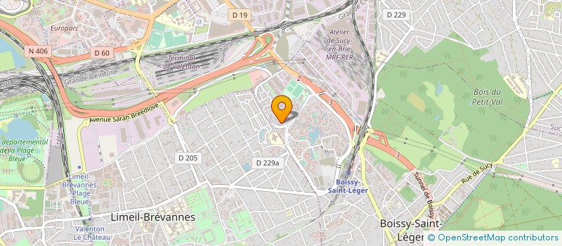 localisation de l'entreprise MBHOYE TRANSPORT à BOISSY-SAINT-LEGER