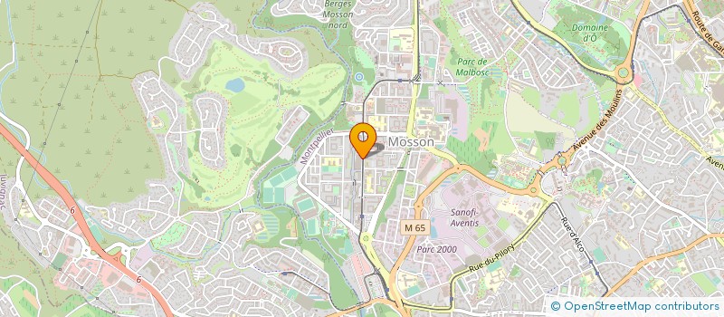 localisation de l'entreprise MBI à MONTPELLIER
