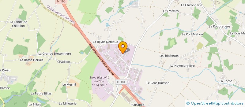 localisation de l'entreprise MBI à VIGNEUX-DE-BRETAGNE