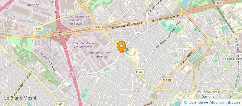 localisation de l'entreprise MBI BAT à AULNAY-SOUS-BOIS