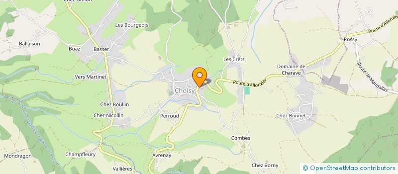 localisation de l'entreprise MBI C  CHOISY