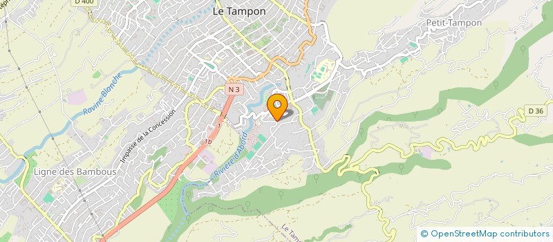 localisation de l'entreprise MBICC à LE TAMPON