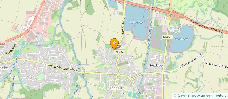 localisation de l'entreprise MBIMMO  ESCHAU