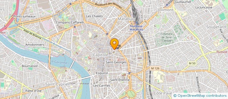 localisation de l'entreprise MBINVEST à TOULOUSE