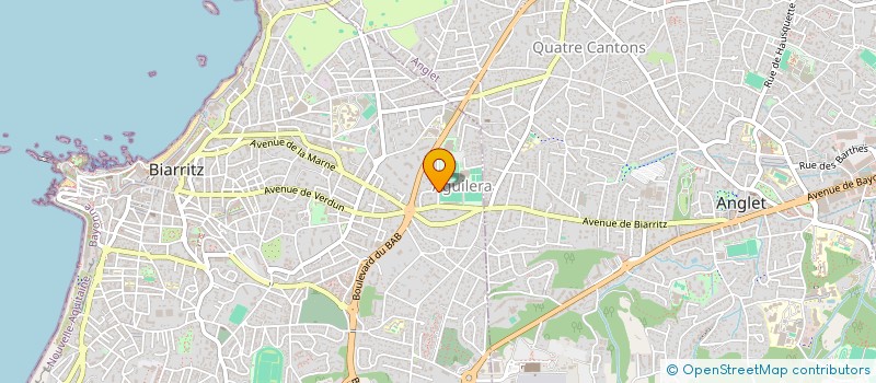 localisation de l'entreprise MBJ  BIARRITZ