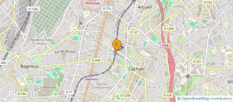 localisation de l'entreprise MBJ SERVICES  CACHAN