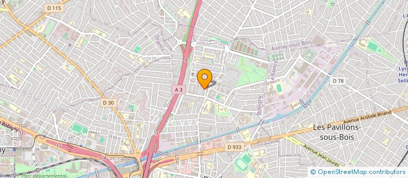 localisation de l'entreprise MBJ & SERVICES à BONDY