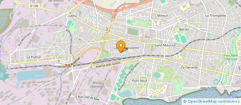 localisation de l'entreprise MBJC  LA ROCHELLE