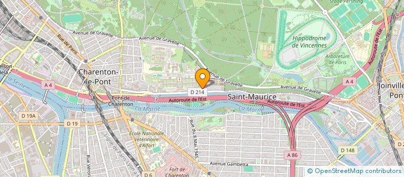 localisation de l'entreprise MBK à SAINT-MAURICE