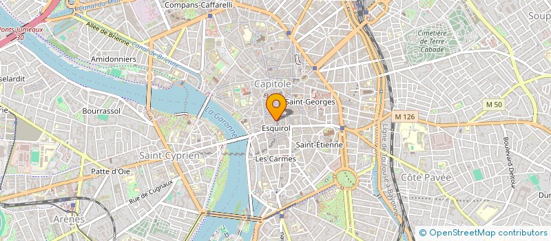 localisation de l'entreprise MBK FOOD  TOULOUSE