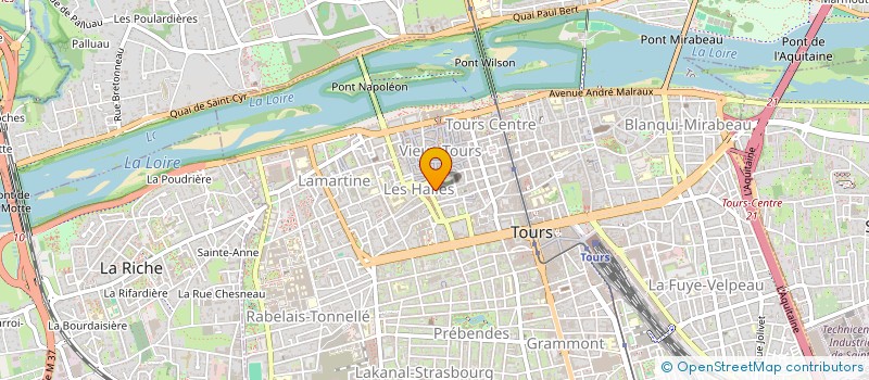 localisation de l'entreprise MBK IMMOBILIER  TOURS