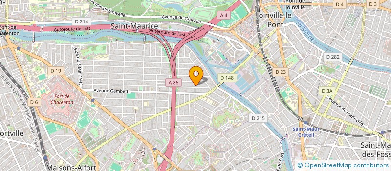localisation de l'entreprise MBK INVEST  MAISONS-ALFORT